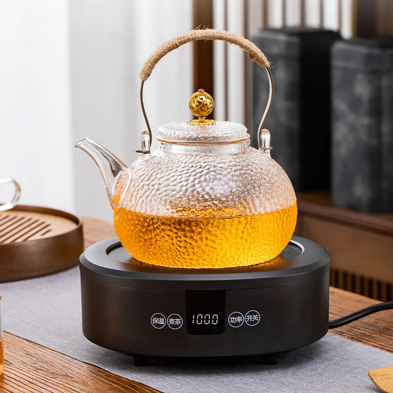 1000W Electric Hot Plate Electric Heater Stove Tea Maker Smart Tea Stove  Boiled Water Multi-cooker Mini Heating Furnace 220V