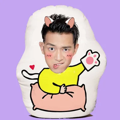 30 см высокая Lixian же Подушка DIY фигурка специальной формы плюшевые мягкие оригинальные игрушки Рождественский подарок подушка