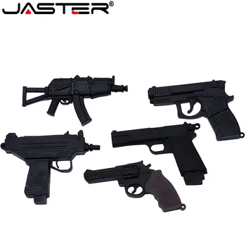 

JASTER Cartoon usb2.0 4GB 8GB 16GB Gun Pen Drive Camera 32GB Usb Flash Drive