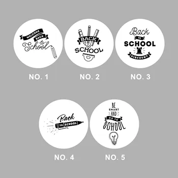 

Wholesale 450PCS 3CM Gift Wrapping Sticker September New Semester DIY Packing Circular/Round Sticker For Children Childhood