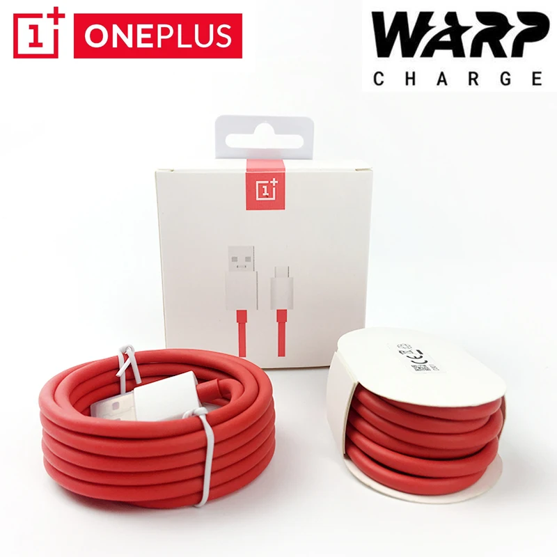 Оригинальный кабель для зарядного устройства oneplus 7 Pro 100/150 см 5 В 6А USB type c быстрой