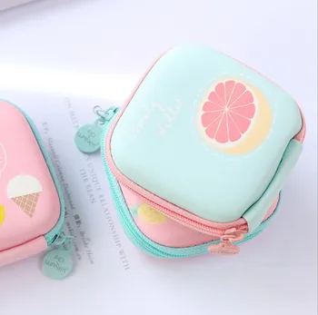 

Fashion Portable Key Bag Fashion Accessories Gifts Women Cute Card Package Creative Coin Purse Sent In Random Color Square