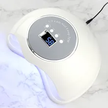 NOQ Lamp For Nails Professional LED UV Max72W Nail Dryer Smart Sensor 36Leds Dual Hands Polisher Manicure Light Therapy Tool