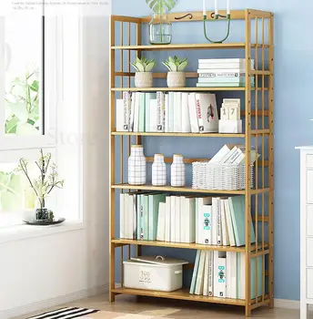 

Bookcase, Bookshelf, Shelf, Simple Table Top, Small Storage Rack, Floor Standing, Simple Modern Solid Wood, Children For Student