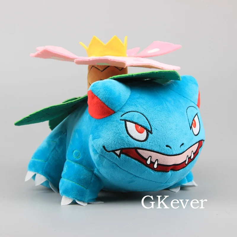 Высота 25 см аниме Venusaur Мягкие плюшевые игрушки Peluche большой размер мультфильм Пикачу Mewtwo Charmander серии куклы женщины дети подарок