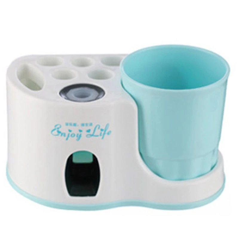 

Creative Wash Cup Bathroom Accessories Automatic Squeezer Toothbrush Holder Wash Gargle Suit Toothpaste Dispenser