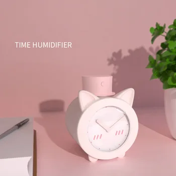 

Creative Time Humidifier USB Essential Oil Diffuser For Home Office Aromatherapy Humidificador Difusor LED nightLight Lamp