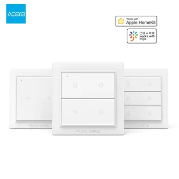 

Aqara Opple Wireless Smart Switch No Wiring Required International Version ZigBee 3.0 Work With xiaomi Mijia App Apple HomeKit