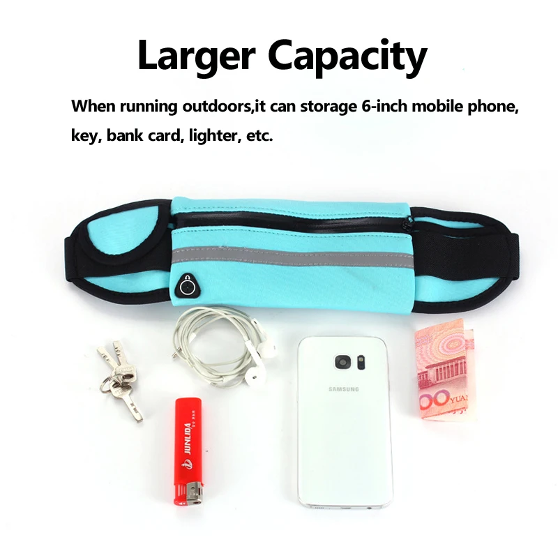 Водонепроницаемая поясная сумка для бега спорта велоспорта портативный