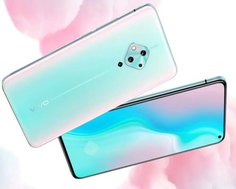 Vivo S5 смартфон 6,4" Snapdragon 712 8 ГБ ОЗУ 128 Гб ПЗУ Android 9,0 Super Amoled МП отпечаток пальца+ распознавание лица