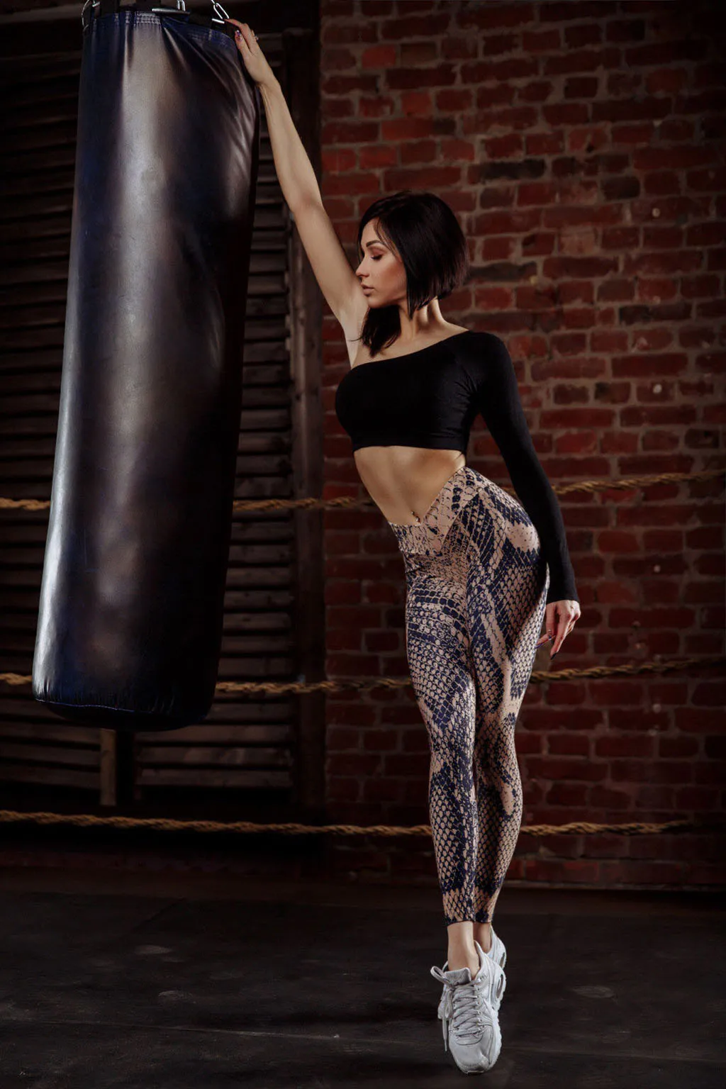Nepoagym женские с принтом питона бесшовный корсет штаны для йоги супер эластичные спортивные колготки высокая Талия спортивные легинсы для бега брюки