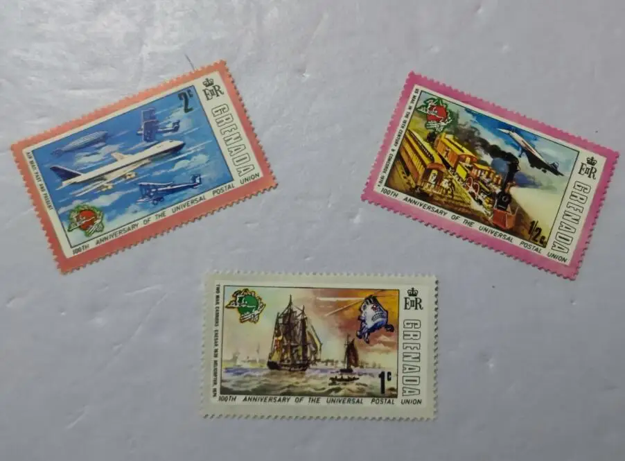 1974  Grenada Postal Union stamps， China Stamps Postage Collection