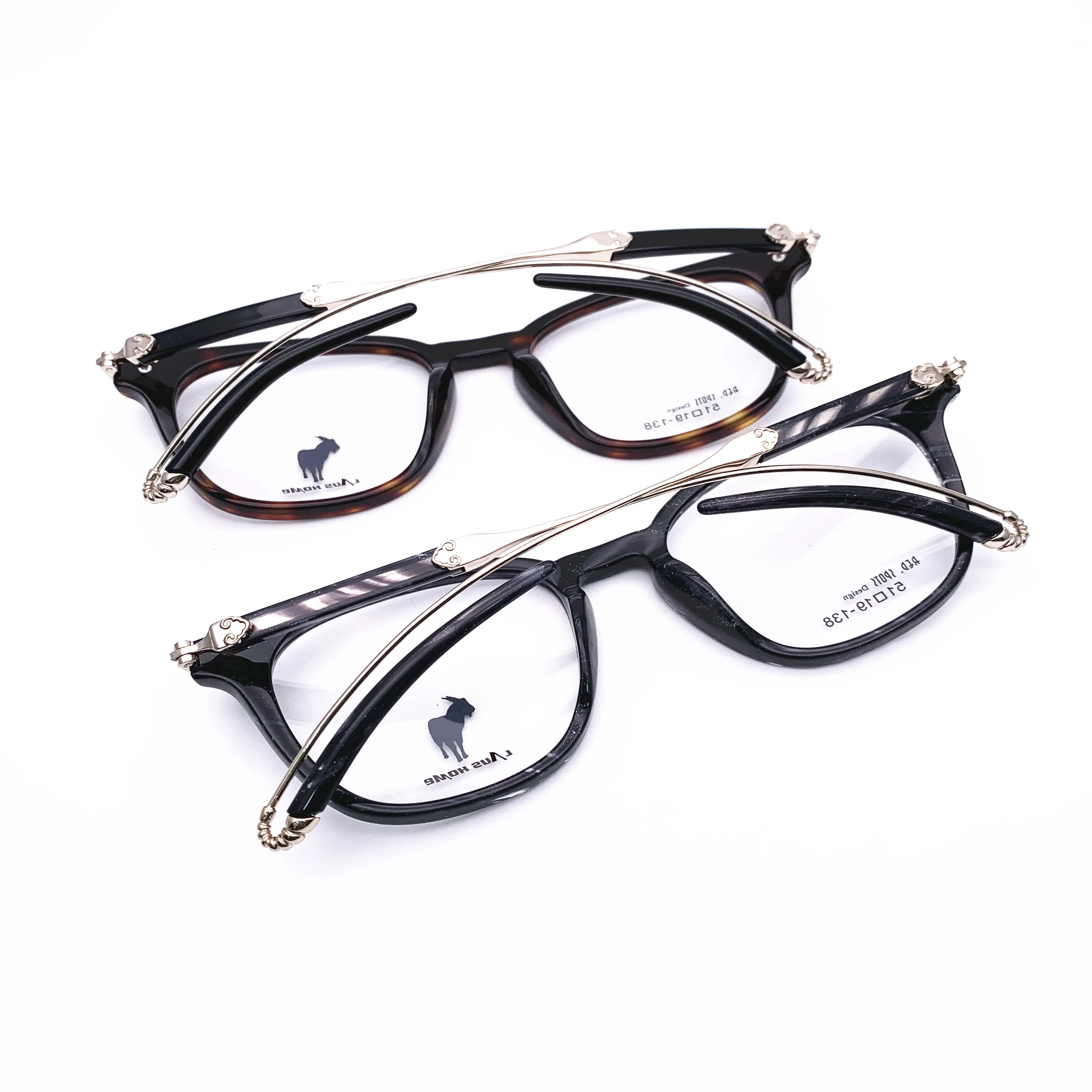 

Belight Optiacl Acetate Glasses Chinese Traditonal Trim Arm Men Women Prescription Eyeglasses Retro Optical Frame Eyewear 1088