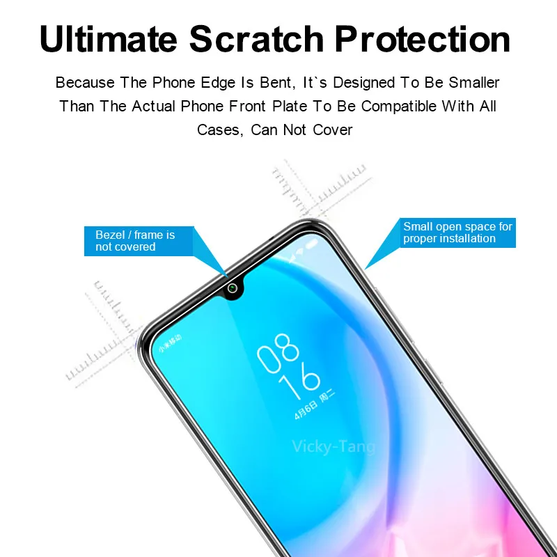 Защитная пленка для Xiaomi Redmi Note 8pro закаленное стекло galss Ksiomi rdmi 7 8 pro экрана 7pro