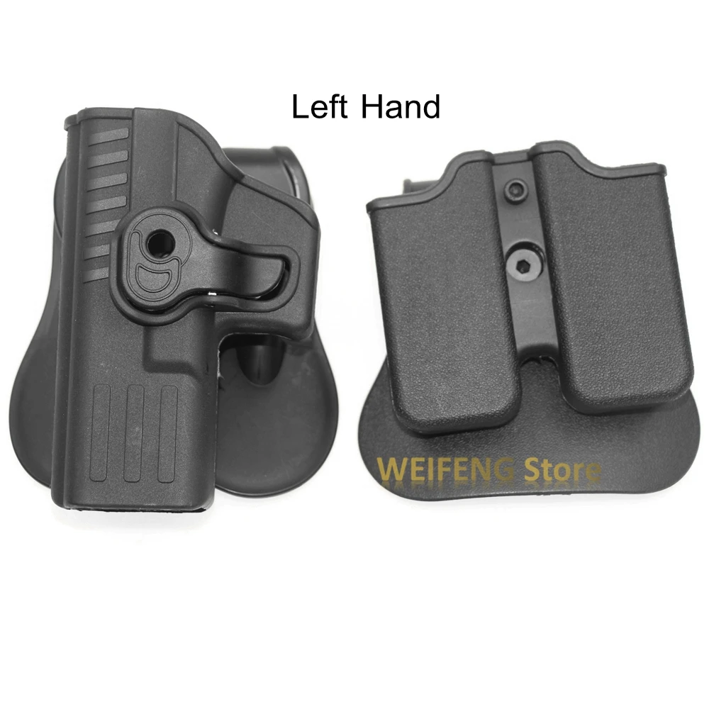 Скрытый ручной пистолет полимерная удерживающая кобура Подходит Glock 19/23/32 левша