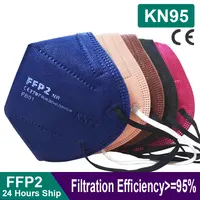Face Mask KN95 Mascarillas Adult FFP2 Mask Protective Face Masks FFP2 Mouth Caps KN95 Masks Mouth FFP2MASK Masque Filter FPP2 1