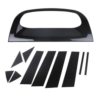 

10Pc Plastic Window Pillar Posts Trims for Mazda 3 Axela 14-17 & 1x for Mazda 3 AXELA Hatchback GPS Display Sn Frame