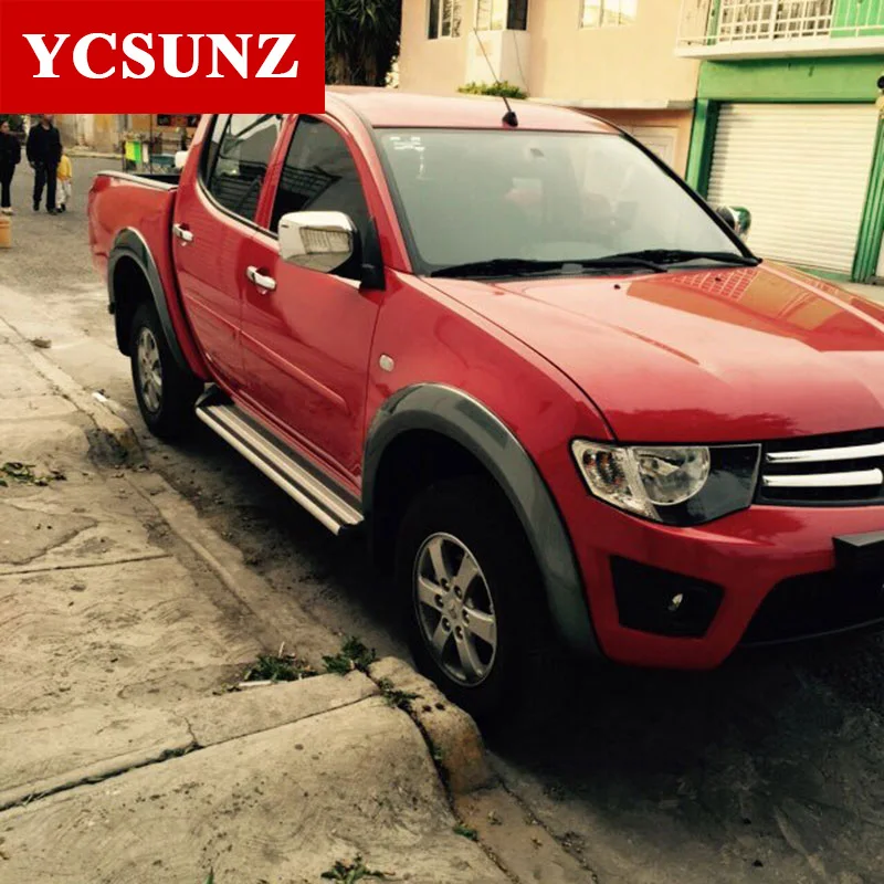 6 дюймов крыло вспышки ABS колеса арки для Mitsubishi L200 Triton 2006 2007 2008 2009 2010 2011 2012 2013 2014