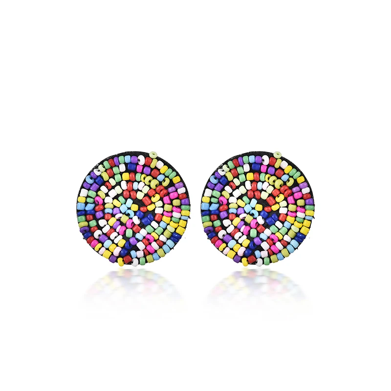 5Earrings Модные Ретро Металлические Кристальные серьги для женщин, богемные блестящие Кристальные серьги в форме капли воды, рождественский подарок, ювелирные изделия - Окраска металла: 5Earrings