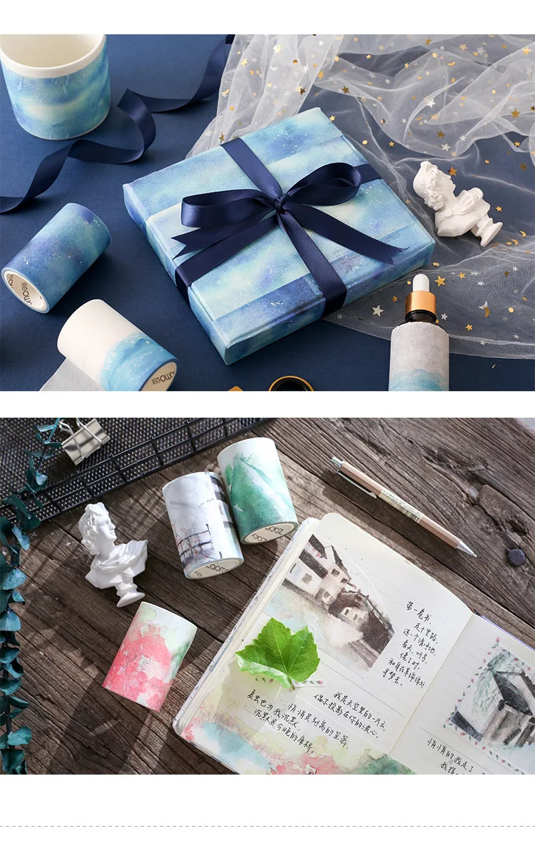 Creative Antiquity Washi Tape Diary DIY Adhesive Masking Tape Scrapbooking Stickers Stationary Supplies 024084
