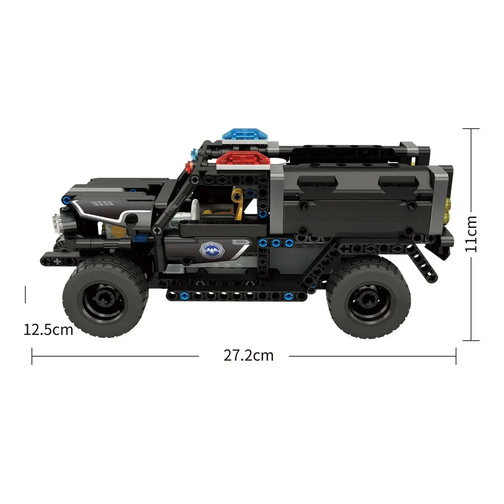 392 шт. M1 4CH пульт дистанционного управления DIY RC строительные блоки Rover Robot игрушки блоки конструктора с 360 вращением на месте для подарка детям
