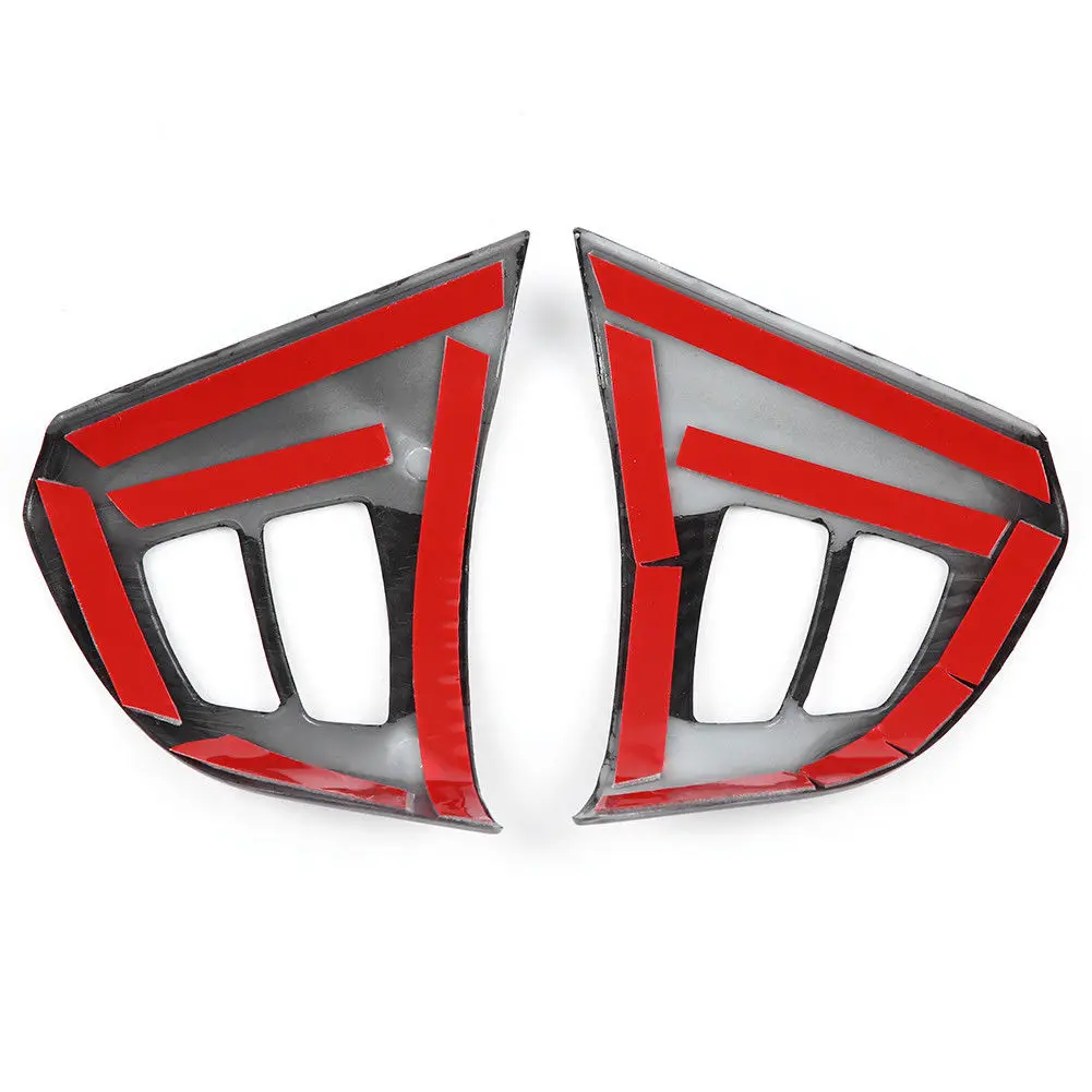 

For BMW X5 E70 Steering Wheel Button Frame Trim Carbon Fiber Cover 2008-2013 Interior Car Decoration