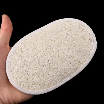 

Soft Bath Brush Massage Shower Loofah Sponge Back Spa Scrubber Natural Bath Exfoliating Scrubber Glove Sponge Bathroom Tools