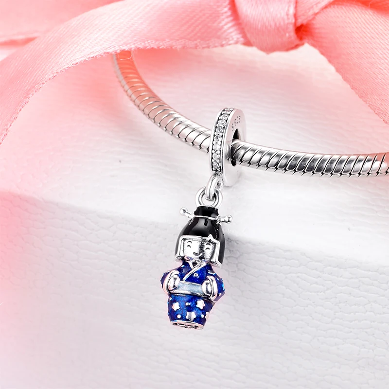 2020-New-Spring-Beads-Japanese-Doll-in-Blue-Kimono-Dangle-Charm-Fits-Original-Pandora-Charms-Bracelets (4)