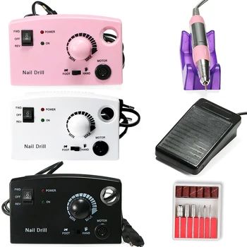 

Electric Nail Drill Machine 35000RPM Pro Manicure Nail Art Equipment Manicure Machine Accessory Electric Nail File Nail Drill