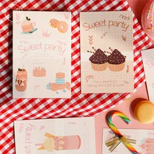 30 шт/1 лот милые вечерние открытки на день рождения письмо деловая подарочная карта набор открытка