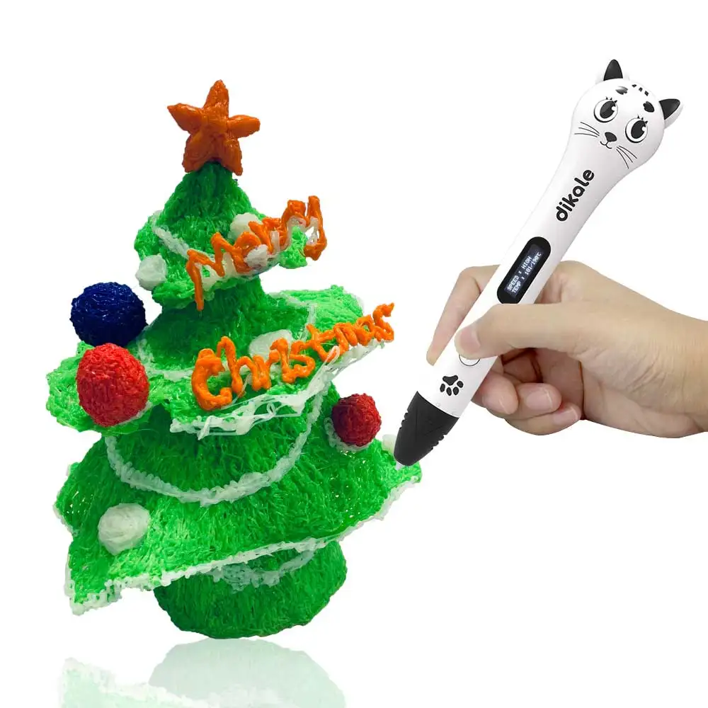 Dikale 3D Printing Pen Silicone Design Mat Template Drawing Tools Silicone Pad Geometric Figure children's Drawing 170x110x2mm