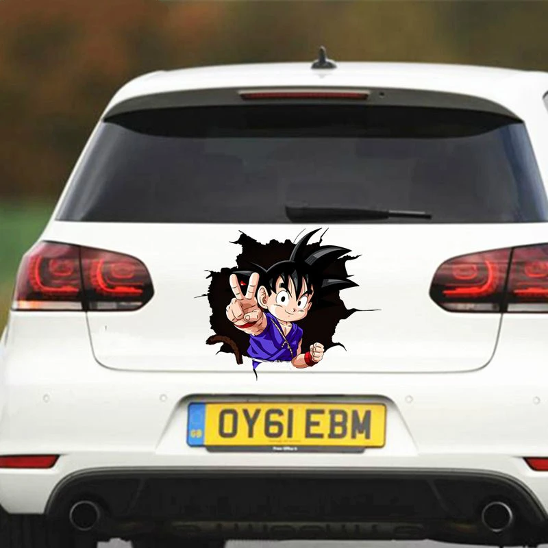 Светоотражающая виниловая 3d-наклейка в виде шара Z для Goten стикер японском стиле