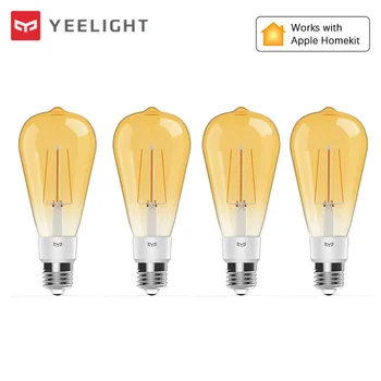Originele Yeelight Smart Led Gloeilamp YLDP23YL 500 Lumen 6W Citroen Slimme Lamp Werk Voor Apple Homekit En Mijia app Originele Yeelight Smart Led Gloeilamp YLDP23YL 500 Lumen 6W Citroen Slimme Lamp Werk Voor Apple Homekit En Mijia app