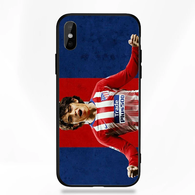 Чехол для телефона Joao Felix для iphone, чехол Atletico Madrid DIY, черный мягкий чехол из ТПУ для iphone 11Pro X XR XS MAX 7 8 7plus 6 6S 5S SE - Цвет: A1996