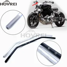 Universal 7/8" 22mm motorcycle 80cm Aluminum Tracker Handlebar Drag Bars For Harley Dirt bike Dual Sport bike Cruiser