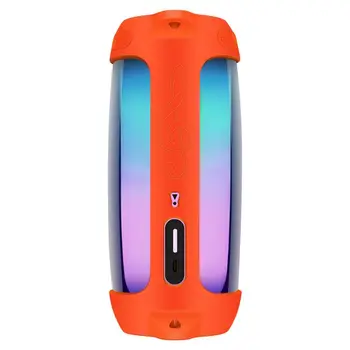 

Silicone Case Cover With Strap Carabiner for J-B-L Pulse 4 Bluetooth Speaker