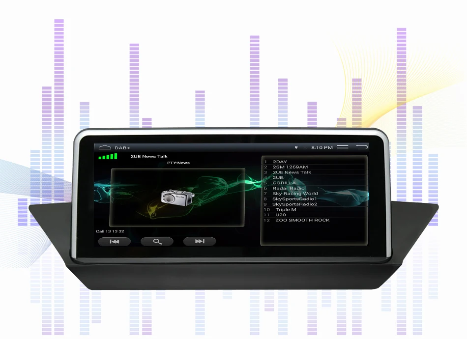 10,2" ips экран Qualcomm четырехъядерный Android 8,1 автомобильный мультимедиа для BMW X1 E84 gps навигационный головное устройство Bluetooth IDRIVE