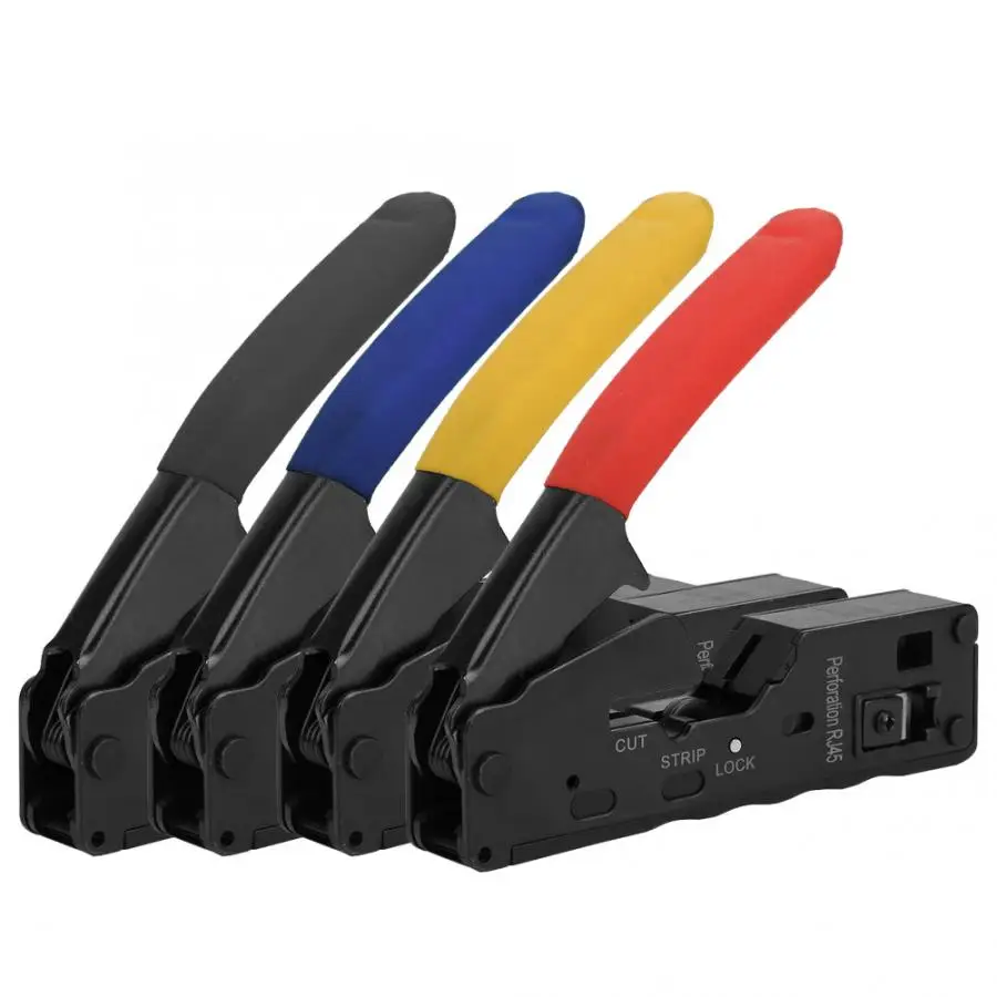 

Multifunctional Network Plier 6P8P Wire Crimper Stripper Cutter Crystal Head Crimping Tool