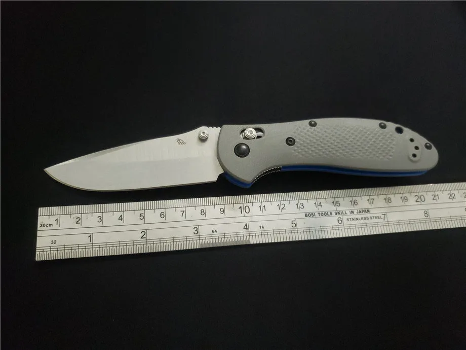 Gryan Store BM-810BK складные ножи с лезвием D2 лезвие G10 Ручка Открытый тактический походный карманный нож для выживания Инструменты для повседневного использования - Цвет: 550-A