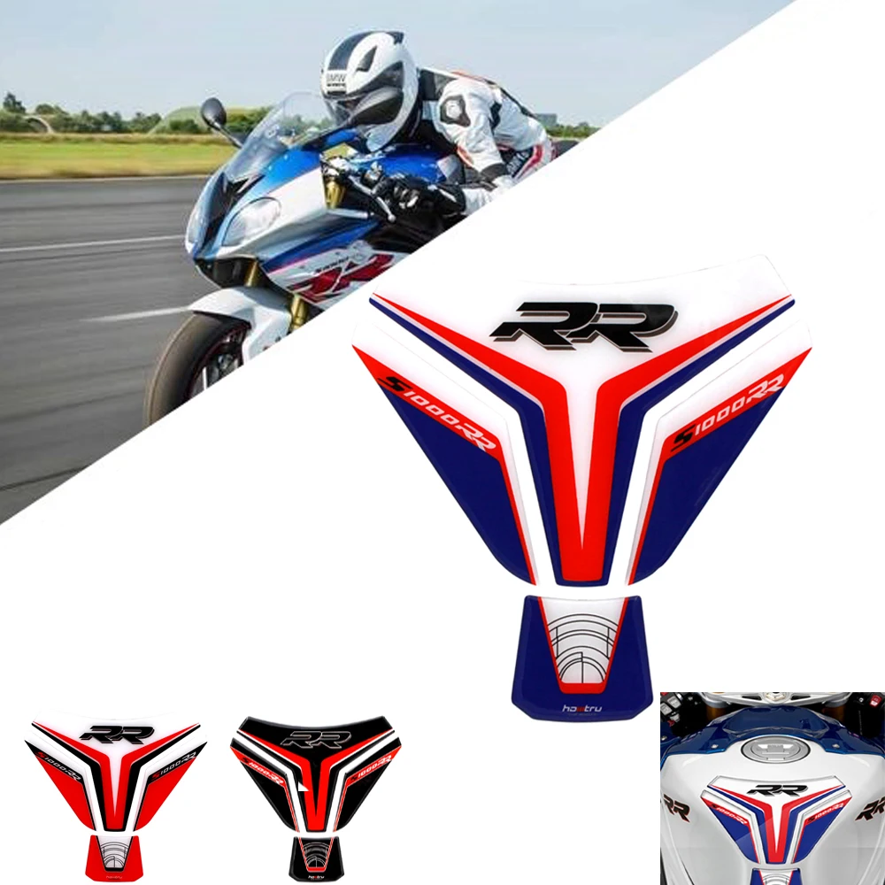 Sticker For BMW S1000RR Emblem Protection Decal Fuel Tank Pad For Moto S1000 RR Universal S 1000 RR Accessories universal keyless entry system intelligent sensor anti theft system anti theft car switch and relays protection accessories