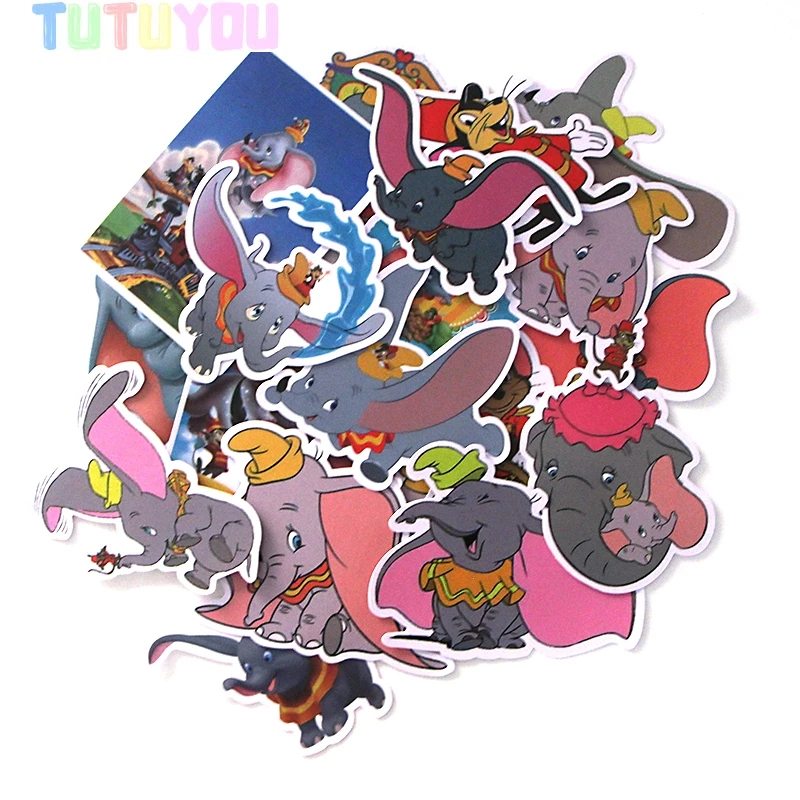 

PC10 20 Pcs/set Elephant Scrapbooking Stickers Decal For for Guitar Laptop Luggage Car Fridge Graffiti Decal Sticker
