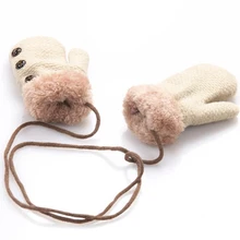 New Arrival Winter Children Gloves Winter Warm Baby Gloves Full Finger Mittens Gloves Kids Winter Warm Necessary