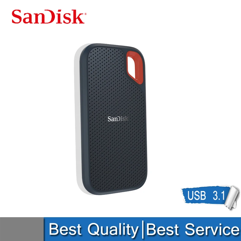 

SanDisk E60 External SSD 2TB 1TB 500GB External Solid State Disk Portable hard disk for Laptop Desktop 550M/S