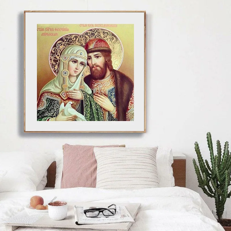 DIY 5D Diamond Embroidery Mosaic Art Rhinestone Religious Icon Crystal full square Diamond Painting Cross Stitch Kit Wall Decor diamond painting,diamond painting accessories