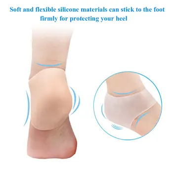 

Anti-slip Heel Protector Silicone Plantar Fasciitis Relief Protective Sleeve