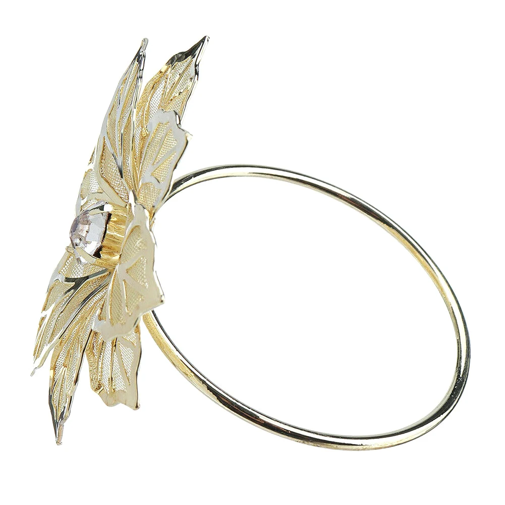 12 шт. акриловый Алмазный дизайн полотенце кольцо для салфеток Рождественская Свадебная вечеринка настольные украшения WXV распродажа