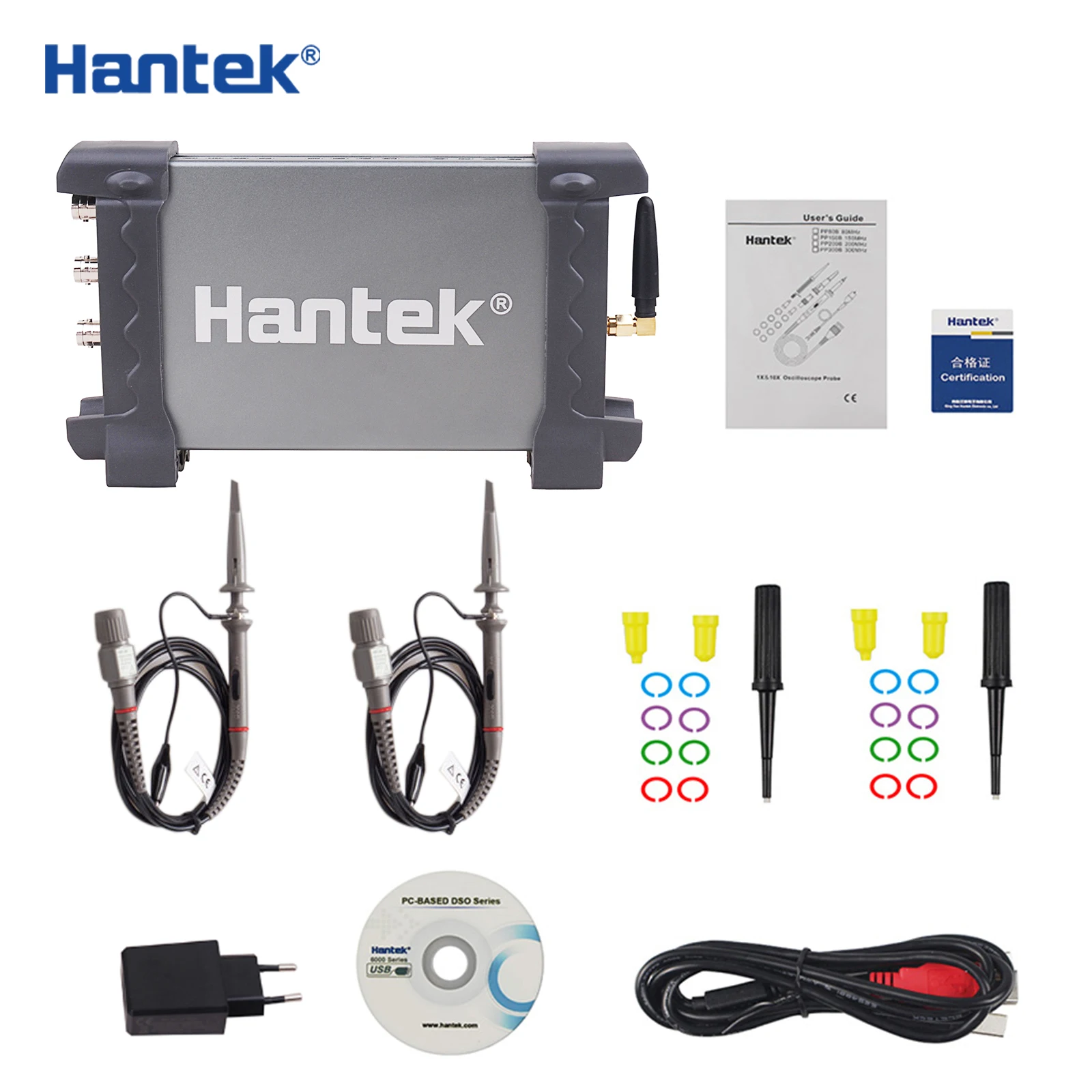 Hantek IDSO1070A 250MSa/s 70MHz 2CH Osciloscope iPhone/iPad/Android/Windows WiFi 