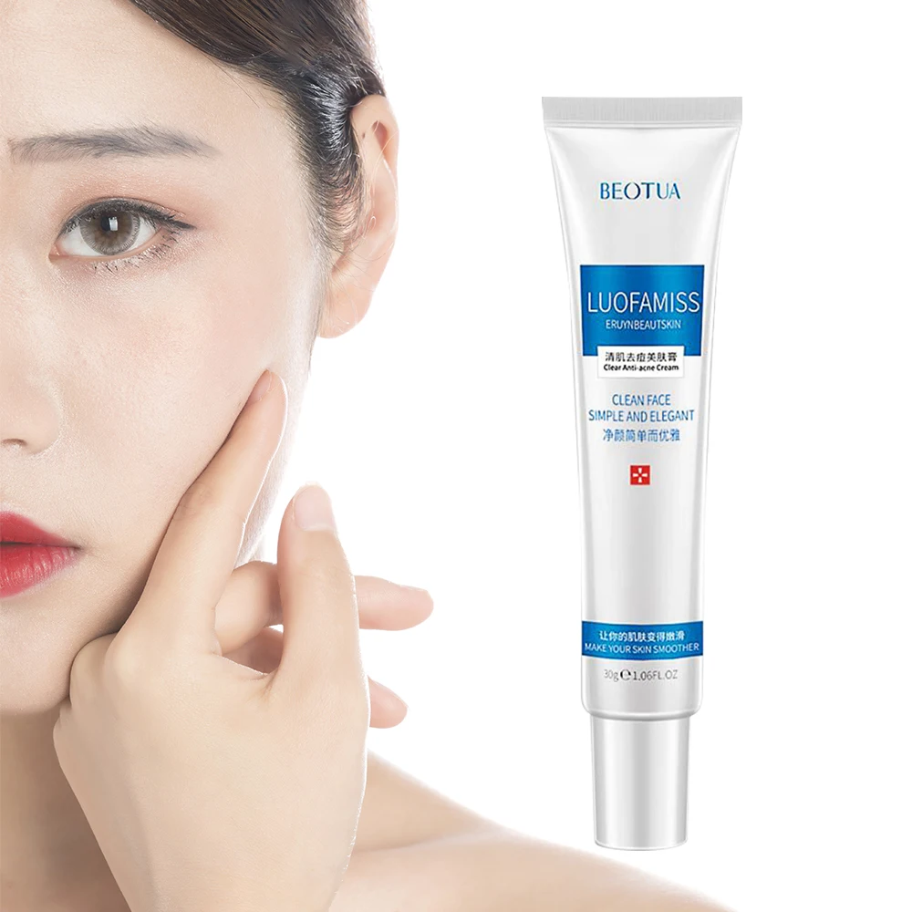 30ml Herbal Acne Repellent Skin Cream Mild Hydrated Oil Control Improve Dullness Promote Absorption Smoothing Brighten Face Care |
