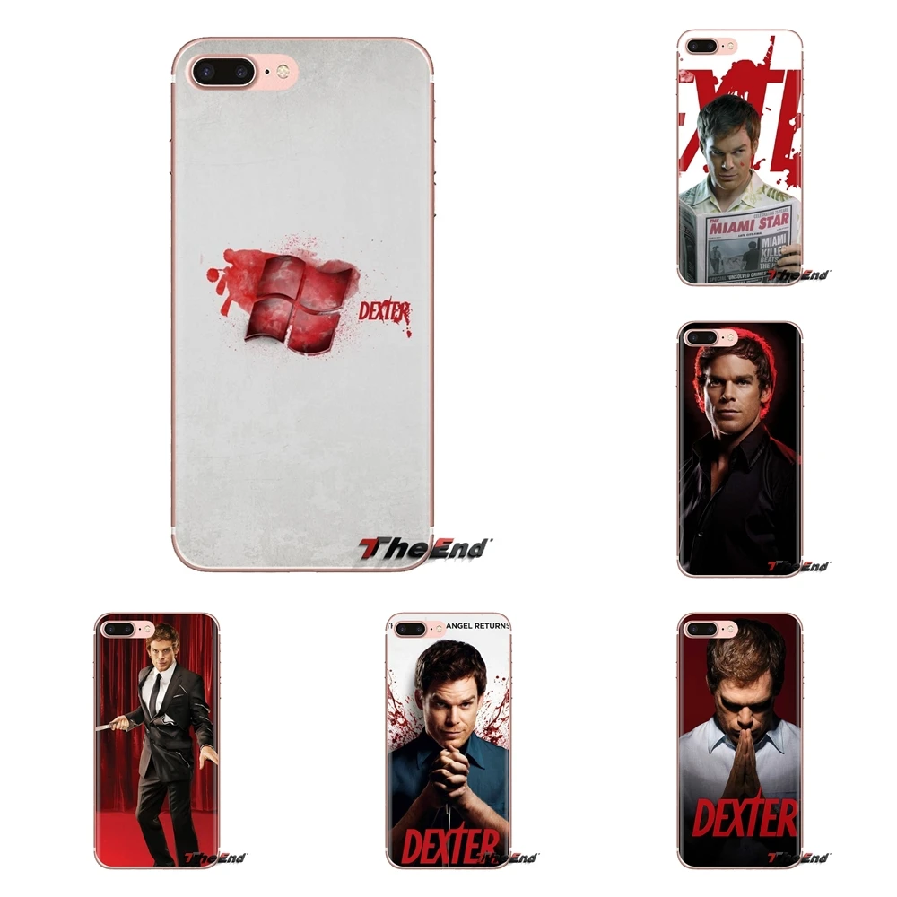 Dexter Images Wallpapers Soft Transparent Cases Covers For iPod Touch Apple iPhone 4 4S 5 5S SE 5C 6 6S 7 8 X XR XS Plus MAX |