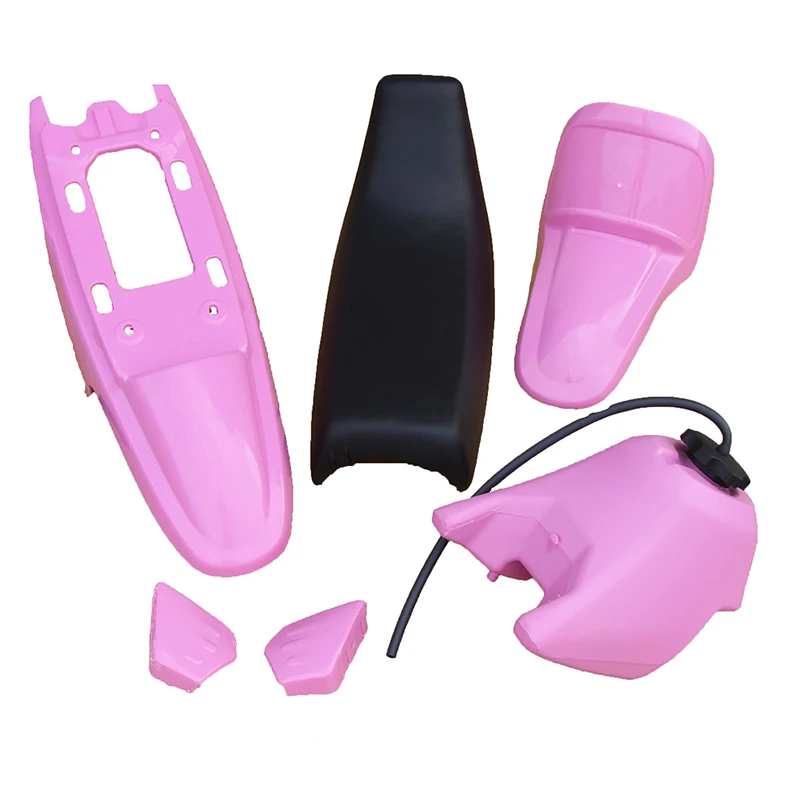 Plastic Fairing Kit Fender Body Seat Gas Tank Kit  For Yamaha PW50 PY50 PW PY 50 Dirt Bike Motorcycle Accessories